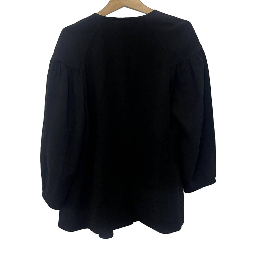 A.L.C. Black Open Front Blazer Size 6 EUC - Picture 2 of 5